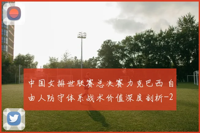 中国女排世联赛总决赛力克巴西 自由人防守体系战术价值深度剖析